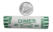 90% Silver Dimes (Circulated)
