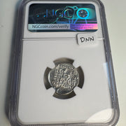 Parthian Empire, Mithradates II (121-91 BC) Silver Drachm, NGC MS