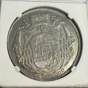 1800 M Salzburg Austria Taler, Archbishop H. Von Colloredo, Dav-1265, NGC AU-50