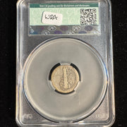 1916-D Mercury Dime 10c, CAC AG-3
