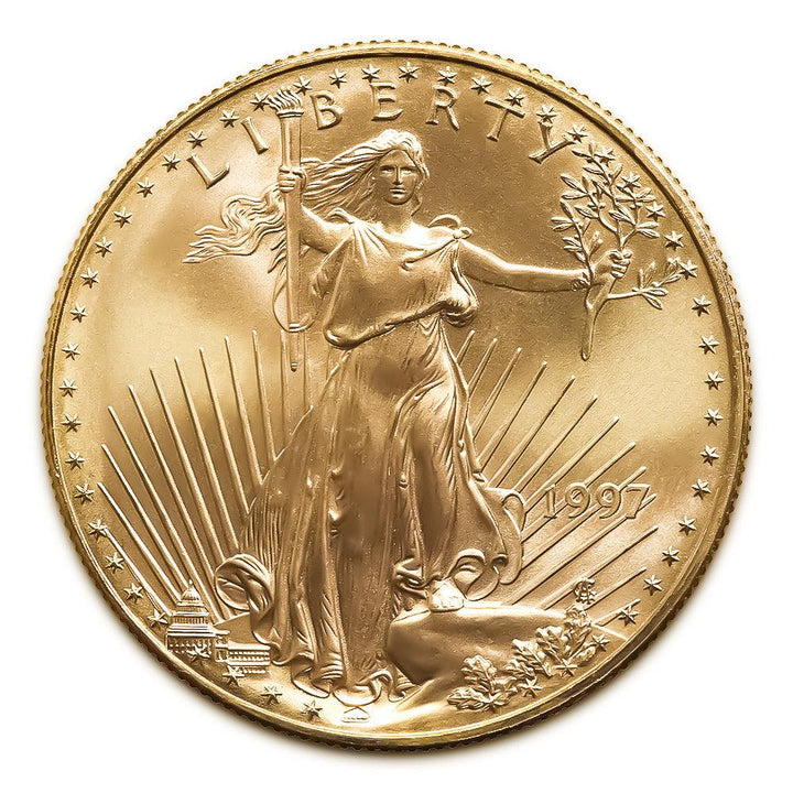 OGP Proof Gold Eagle $5 with COA (1/10 oz) 1989-2000