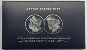 2024 Morgan & Peace Dollar . . . . Reverse Proof