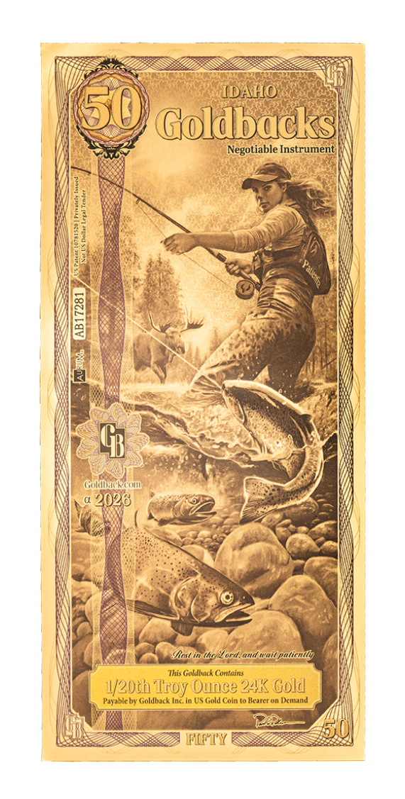 50 Idaho Goldback Alpha