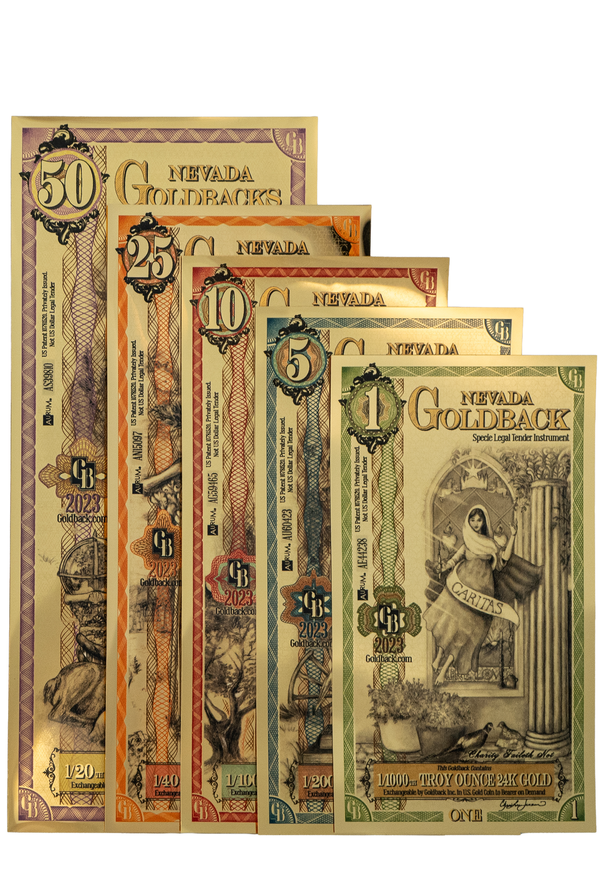 Nevada Goldback Bundle