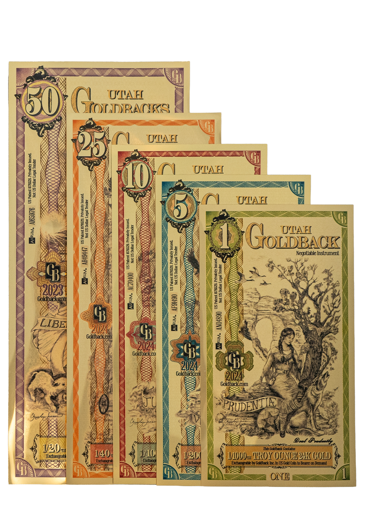Utah Goldback Bundle