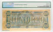 PMG 1864 $100 T-65 CSA CU 64 EPQ