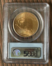 1909-S $20 Saint Gaudens PCGS MS63