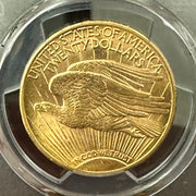 1913 $20 Saint Gaudens PCGS Shield MS62