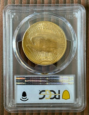 1913 $20 Saint Gaudens PCGS Shield MS62